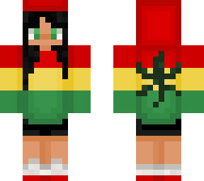 Weed Girl | Minecraft Skin