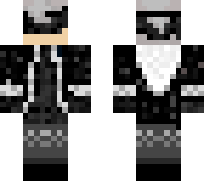 white hair cloak