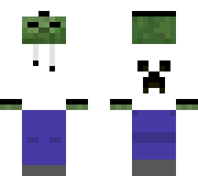 zombie skin with gun