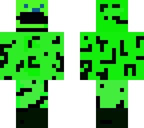 black and green