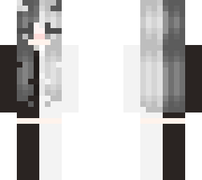 black and white devil girl