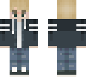 blond down hair guy