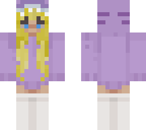 blonde hair,blue eyes shark onesie girl