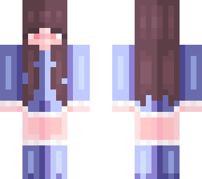 blue clothes