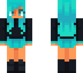 blue girl redone