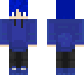 blue purpled