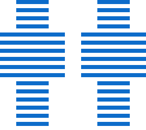 blue stripes