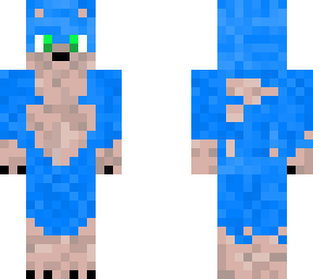 Blue Wolf | Minecraft Skin