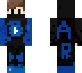 blue youtuber