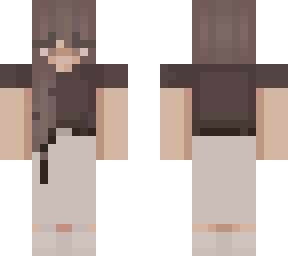 casual simple girl