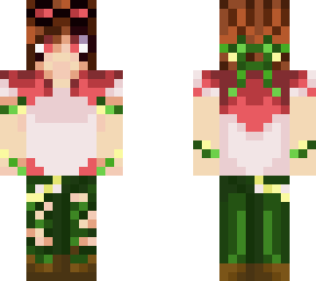chrissy w/ strawberry inspired design