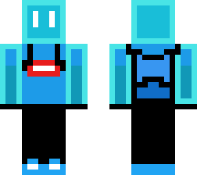 cool blue slime boy