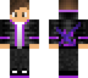 cool purple boy ( my skin )