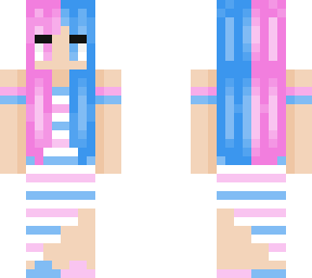 cotton candy girl