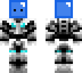 dark blue blob in armour