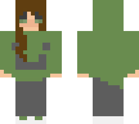 dream hoodie girl // dream smp // aesthetic // mcyt // first skin edited
