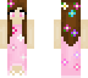 flower spring girl
