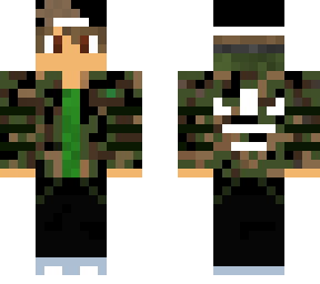 fluffy camo boy
