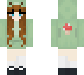 froggie mushroom girl