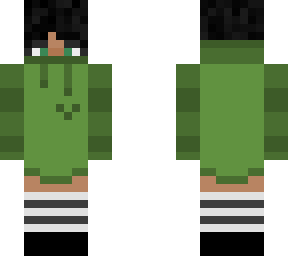 green hoodie :p