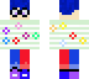 guy with flowers on sweater