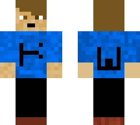 h and w blue guy.