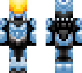 halo orbital suit blue