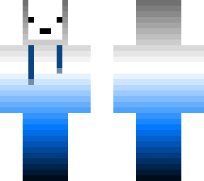 harp seal in blue shades hoodie