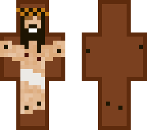 jesus on the cross (crown)
