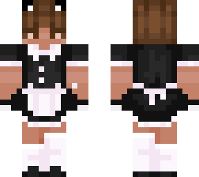 light skin maid