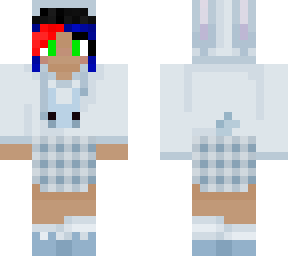 me in bunny p.j.s