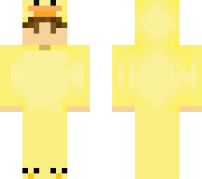 me in duck suit