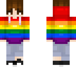 morris (rainbow hoodie)