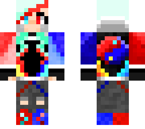 my first skin made