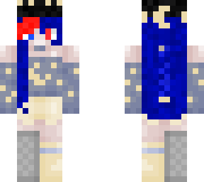 my oc in lunar outfit