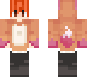 orange and pink fox
