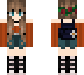 orange outfit