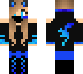 pink gamer girl but blue
