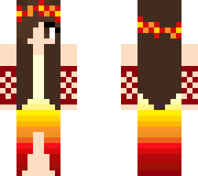 posh fire dress