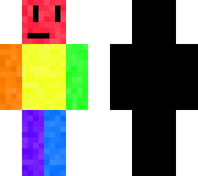 rainbow dripping guy