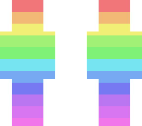 rainbow skin