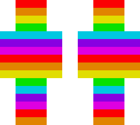 rainbow skin requested by tohan (: