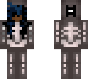 recreation of skeleton girl