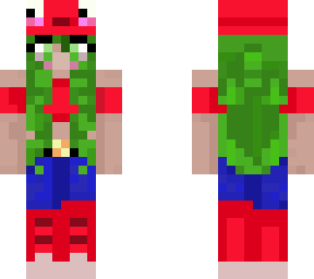 red frog girl