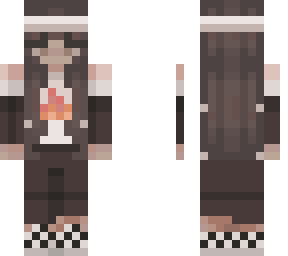 sapnap girl skin with full head band