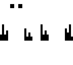wight and black