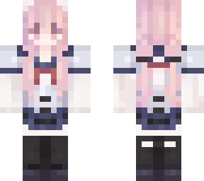 anime school girl