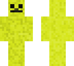 big eyed yellow skeleton