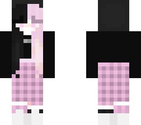 black & light purple
