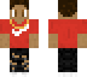 black boi in red